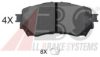 A.B.S. 37977 OE Brake Pad Set, disc brake